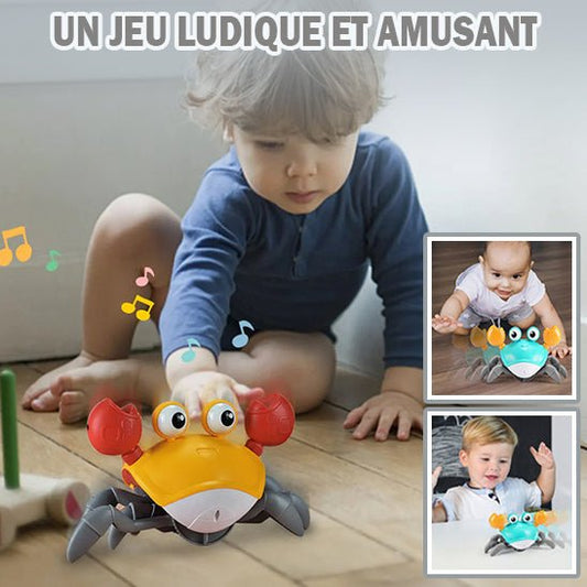 Crabe rechargeable interactif pour stimuler votre enfant - NEBOSHOP