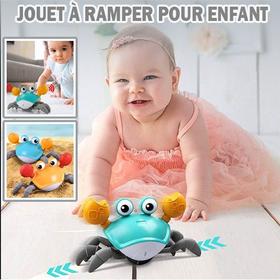 Crabe rechargeable interactif pour stimuler votre enfant - NEBOSHOP