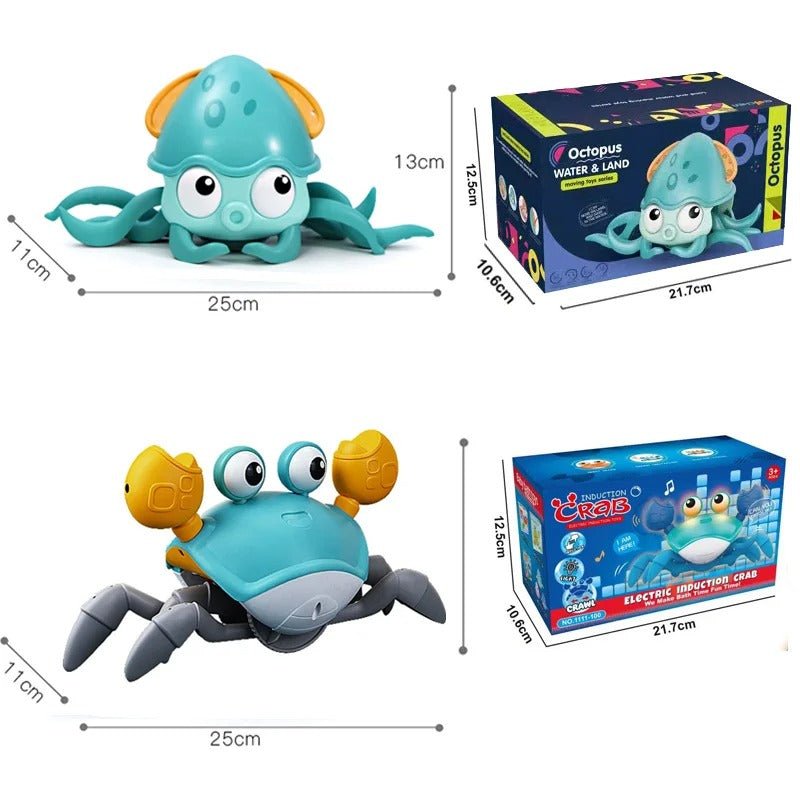 Crabe rechargeable interactif pour stimuler votre enfant - NEBOSHOP